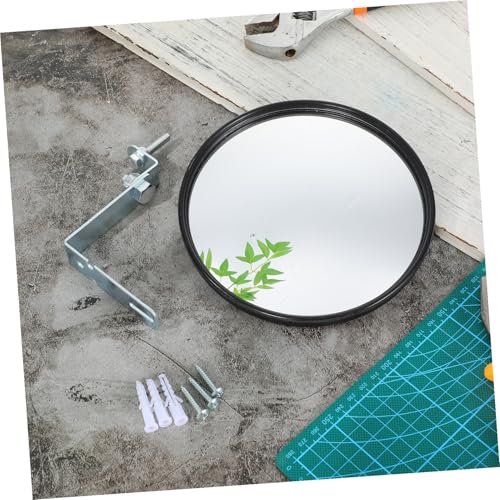 Miroir convexe de trafic incassable 16 cm à installation facile - 4