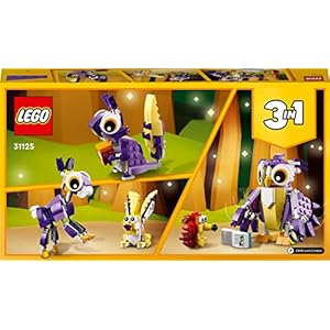 Amazon.co.jp - レゴ® クリエイター 不思議の森の動物たち 31125