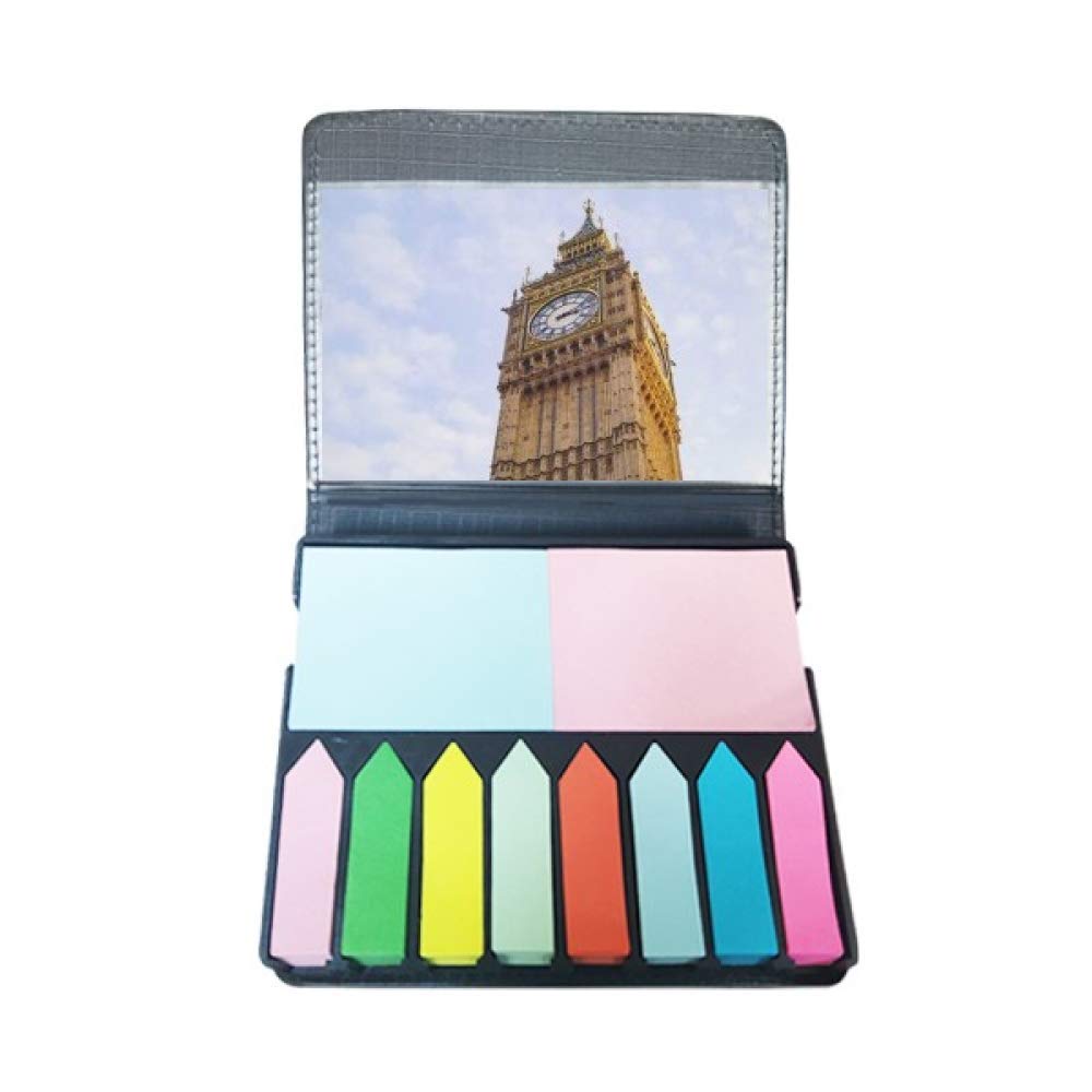 Boîte de marque-page auto-adhésive Big Ben note repositionnable et onglet index - 5