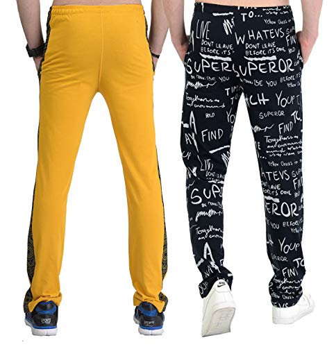 Image of SHAUN Men's Regular Fit Track pants(Pack of 2)
