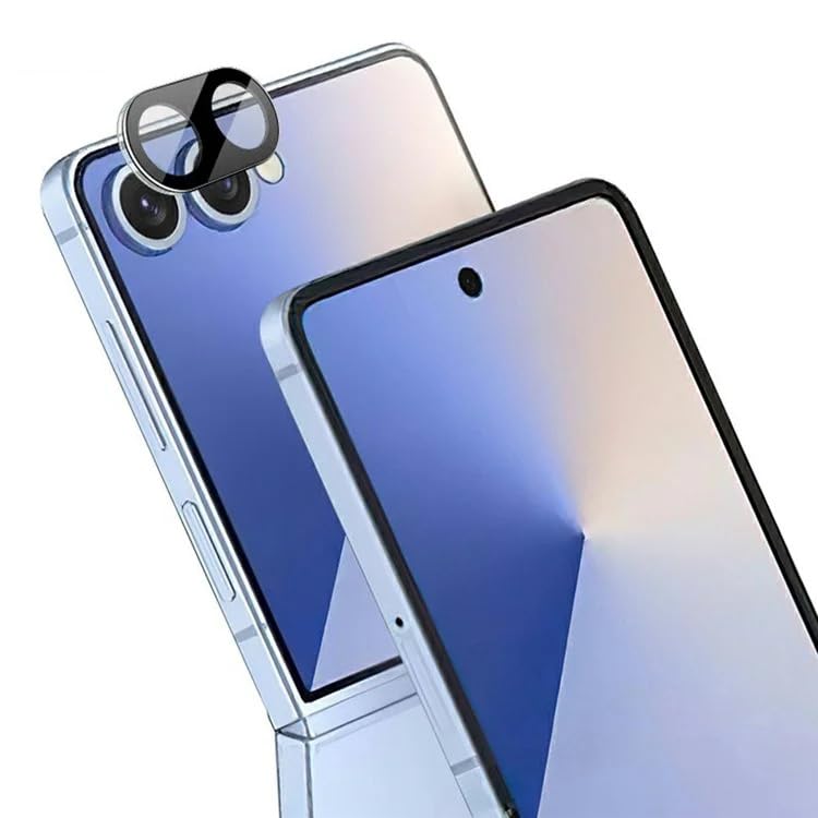 Image of Xmon Back Camera Lens Protector for Samsung Galaxy Z Filp 7 Premium Camera Glass Protector Guard, Anti-Scratch, Ultra-Clear, Easy Installation