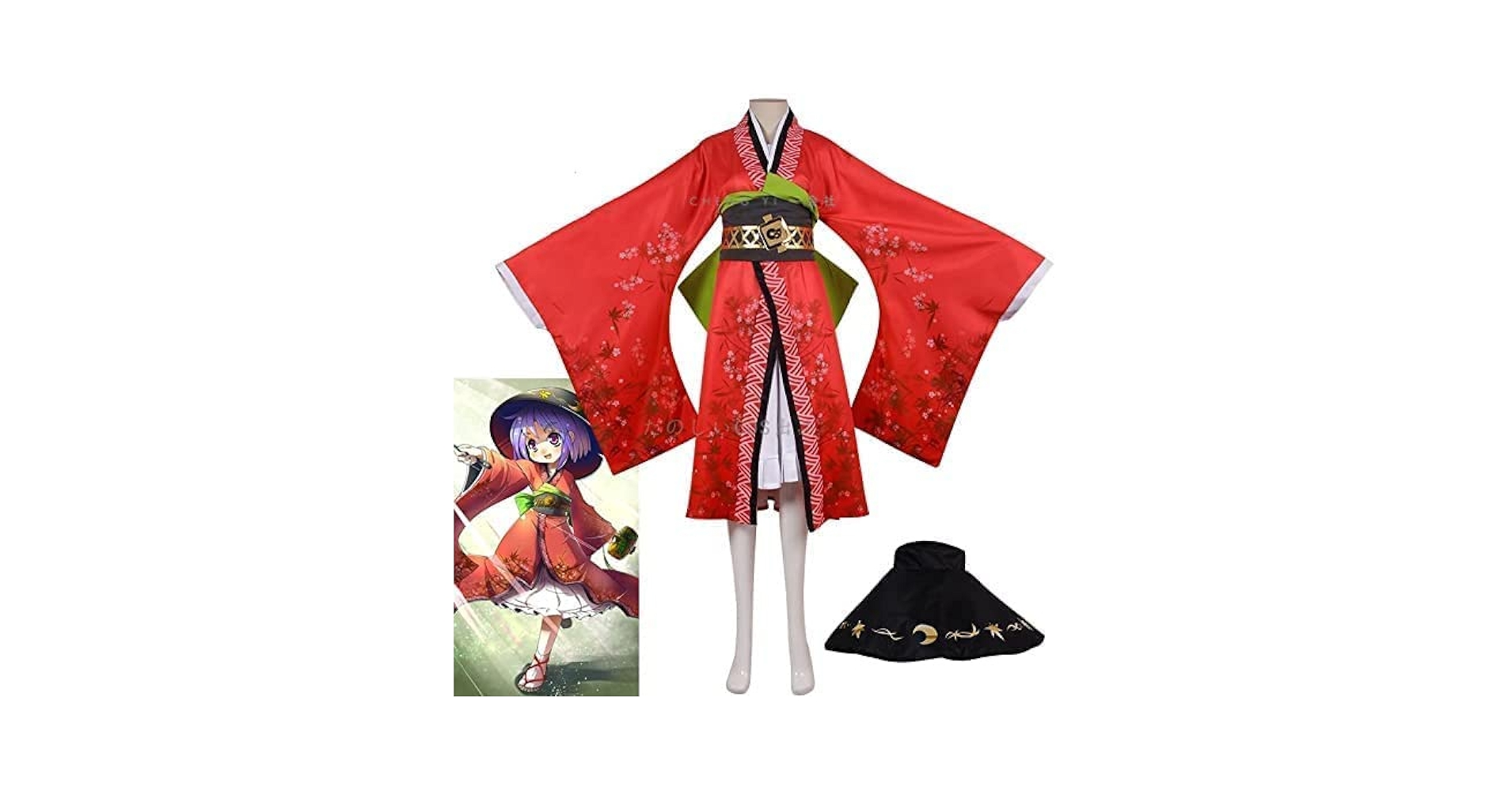Amazon.co.jp: [Sanjucos] 少名針妙丸 コスプレ衣装 (ウィッグ