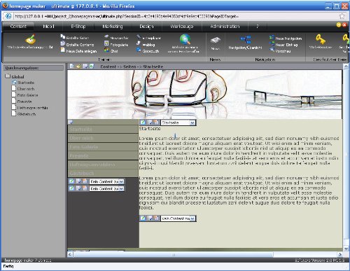 Homepage Maker 8 Ultimate, CD-ROM: Für Windows 7/Vista/XP