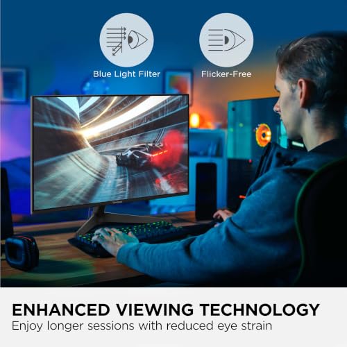 Image of ViewSonic VX2729 27 Inch 1080p Gaming Monitor, IPS Display with 200Hz and 1ms for Fast Gameplay, FreeSync Premium and HDR10 for Smooth Visuals, Eye Care Technology, HDMI, and DisplayPort Inputs