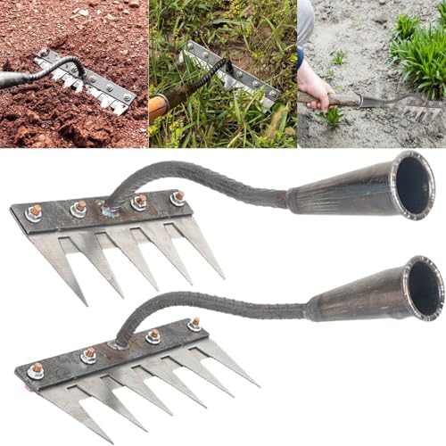 Rastrillo Césped Artificial Limpiar y Peinar Marca Rubu22a