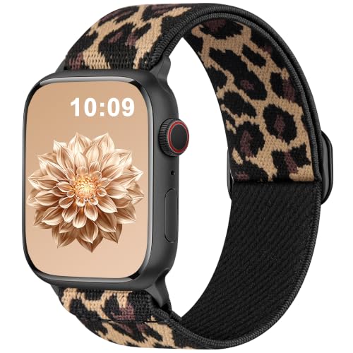 Oielai Solo Loop Nylon Armband für Apple Watch 44mm 45mm 46mm 42mm 49mm – Ansicht 1