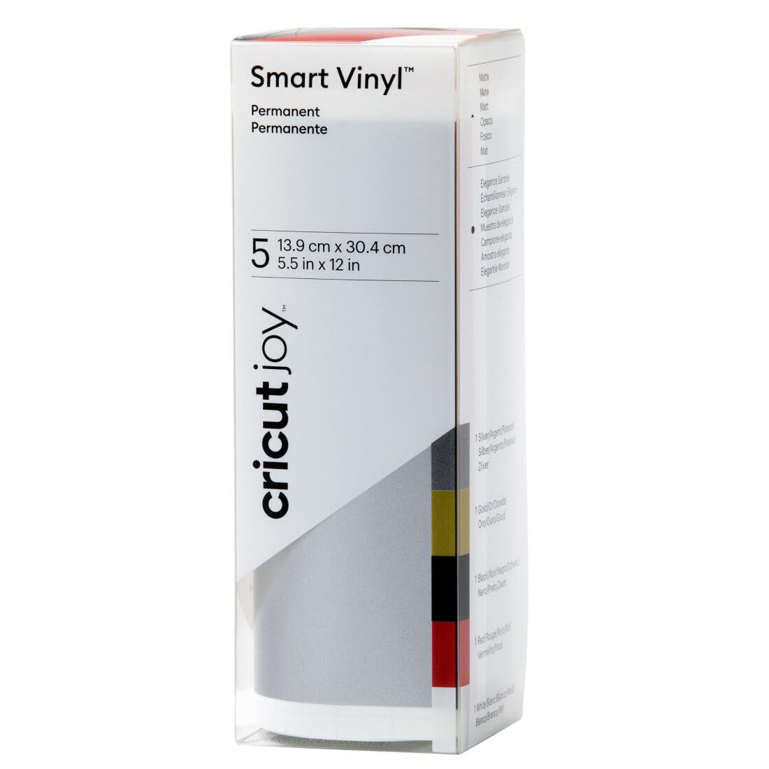 Cricut™ Joy™ Smart Vinyl™ Matless Permanent Vinyl | Elegance Sampler