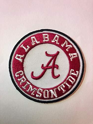University of Alabama Crimson Tide Embroidered Patch Logo Iron On/sew on 2.5''