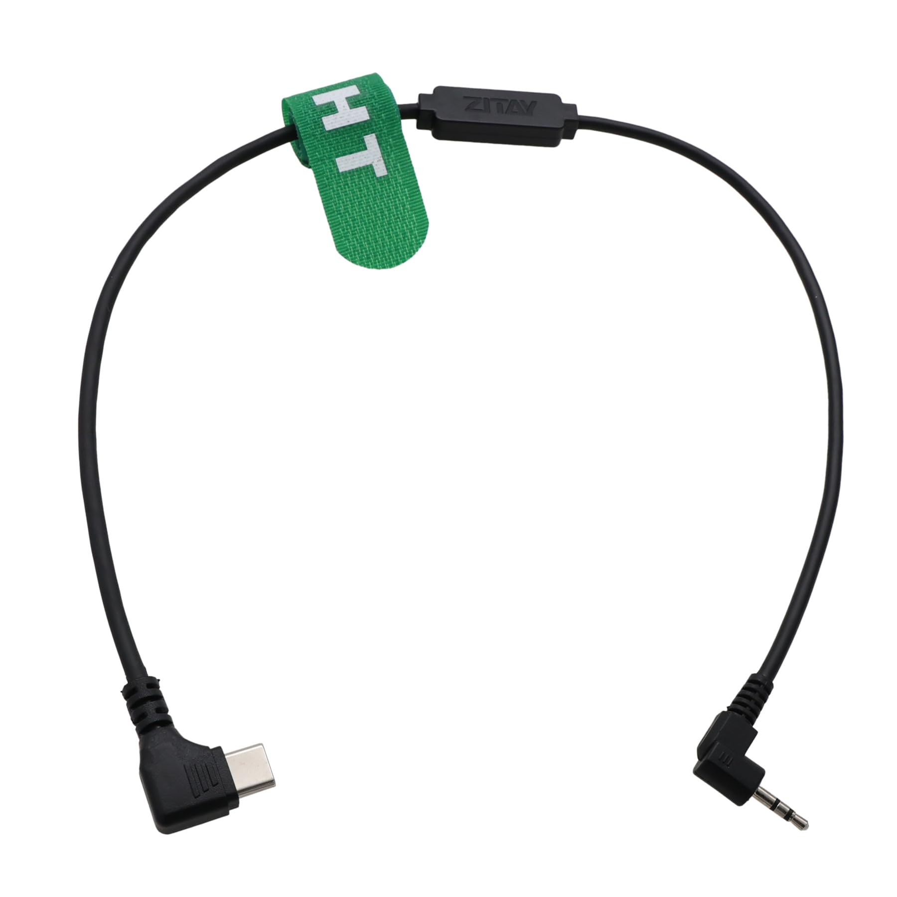 HangTon Câble de contrôle d'enregistrement pour DJI RS2/3/4 Pro, Focus Pro Grip vers Sony CineAltaB FX9 FX6, Canon C80, BMD URSA Mini Pro, Panasonic EVA1 BGH1, Z CAM, USB-C vers LANC 2,5 mm, 30 cm