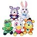 Yasdf 5 Stück Five Nights At Freddy's Plüschtiere 18 cm, Fnaf Security Breach Plüschpuppen Vannie Glamrock Freddy Montgomery Gator Roxanne Wolf Spielzeug