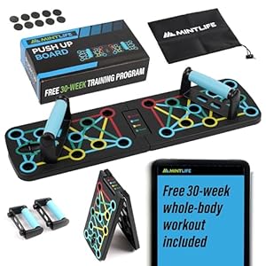 Mintlife© Pushup Board For Men & Women + FRE...