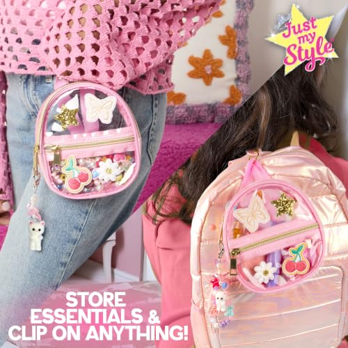 Just My Style Mini Backpack Keychain