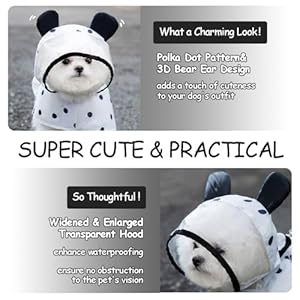 Dog-Clothes-Waterproof-Quick-Drying-Puppy-Raincoat-with-Hood-and-Leash-Hole-Cute-Hooded-Rain-Poncho-Gear-for-Small-Medium-Large-Dogs-Dot-Small - Cucciolini Doodles   Dog-Clothes-Waterproof-Quick-Drying-Puppy-Raincoat-with-Hood-and-Leash-Hole-Cute-Hooded-Rain-Poncho-Gear-for-Small-Medium-Large-Dogs-Dot-Small