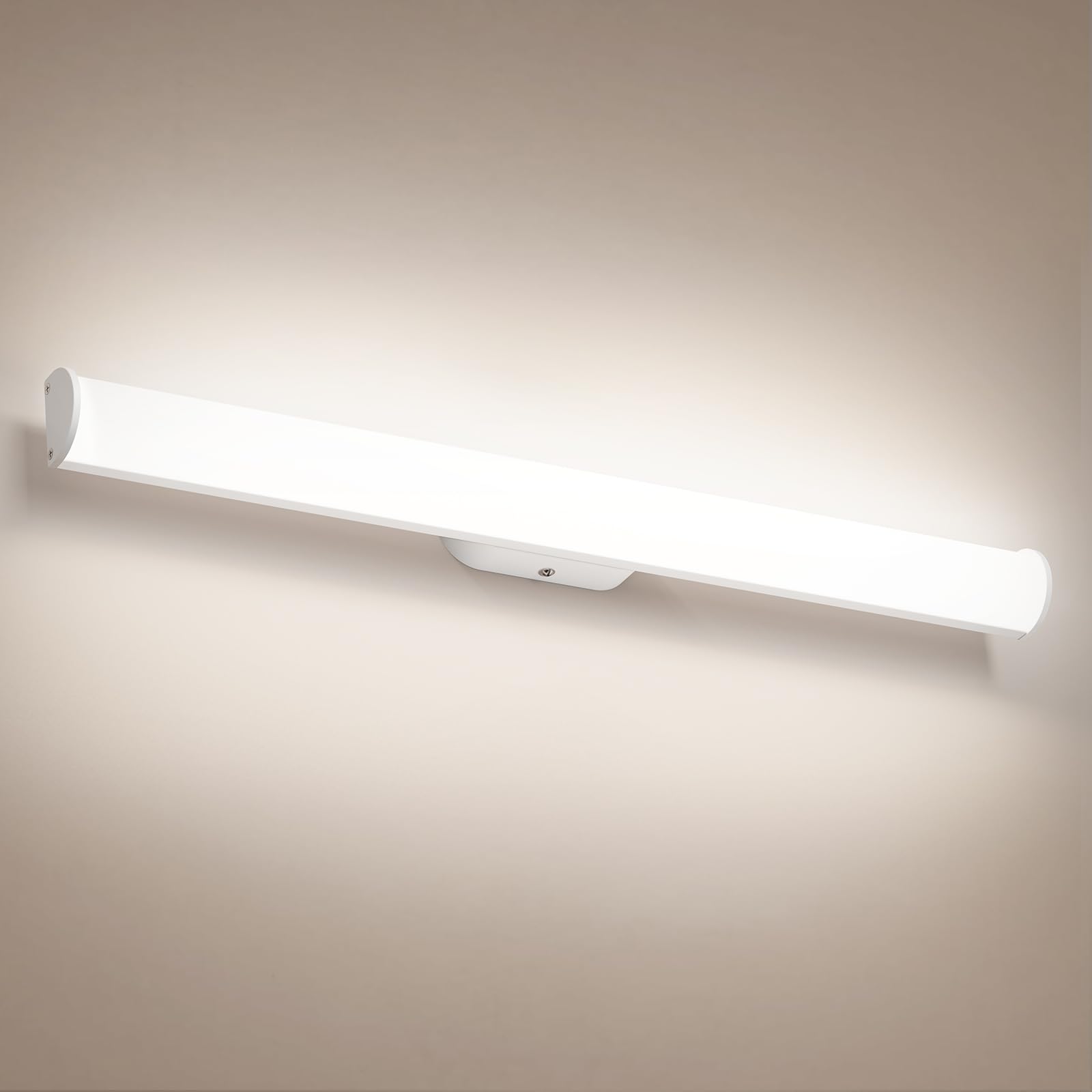OOWOLF 16W 80CM lampy lustrzane do łazienki - 4000K LED Ścienna IP44 nad Lustrem do Stoliczki Kosmetycznej/Szafy