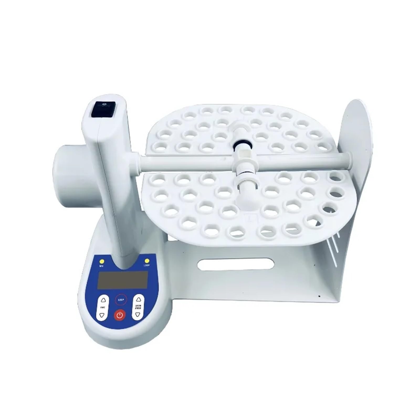 Labor-Wippschüttler, Laborausrüstung Kontinuierlicher/zeitgesteuerter Betrieb 10-40 U/min Labor-Multitube-Rollenschüttler 3D-Rotationsmischer for PCR-Röhrchen