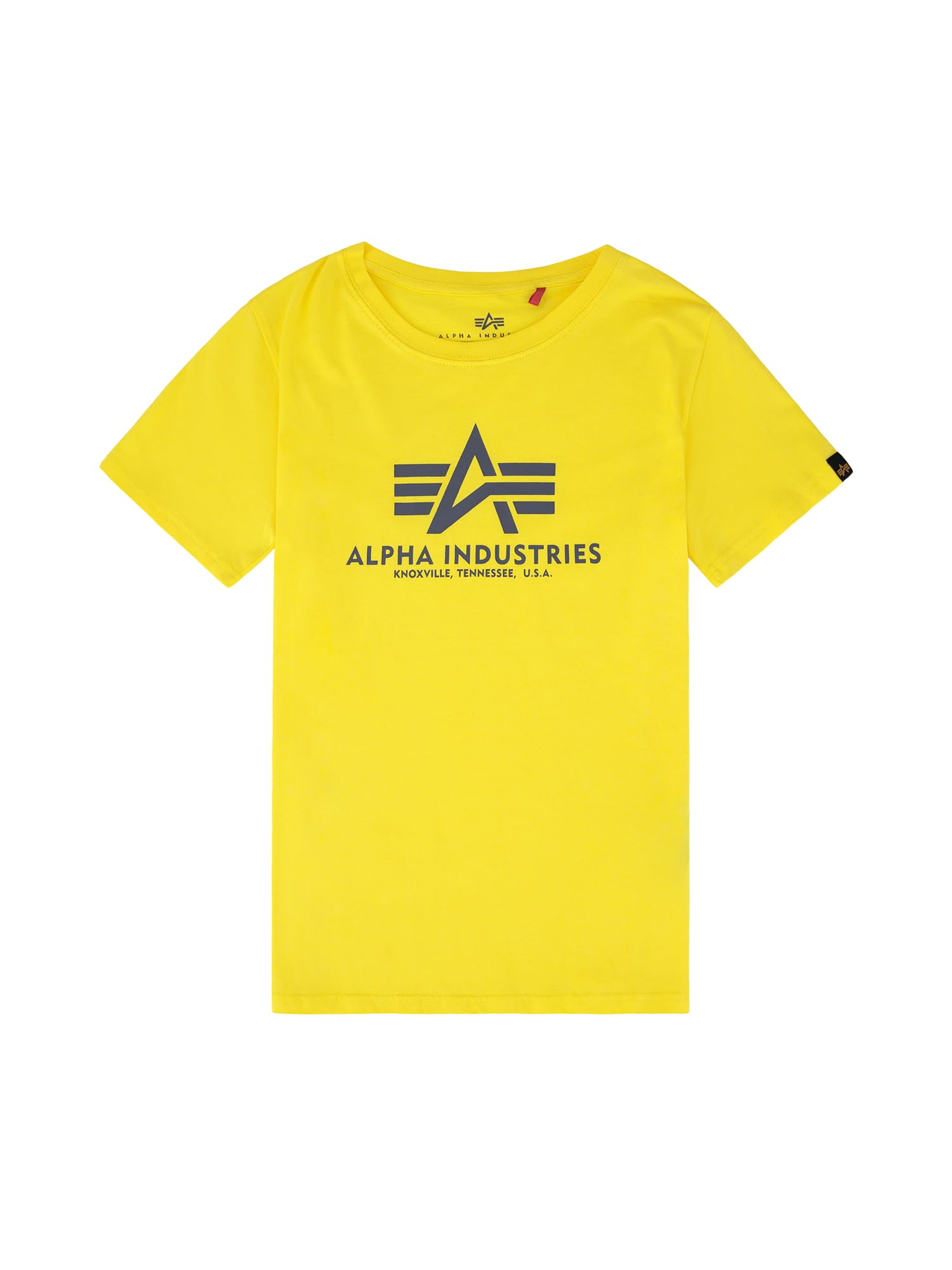 ALPHA INDUSTRIES Unisex Children's Basic T Kids/Teens T-Shirt, Empire Yellow, 16 Years