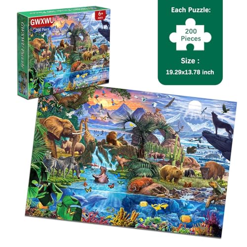 Puzzle Zoologico 6 a 10 Anos miniatura 4