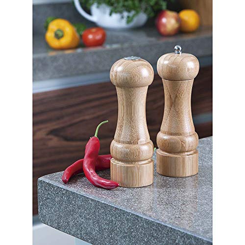 Mor - Conjunto Moedor Pimenta E Saleiro Bamboo