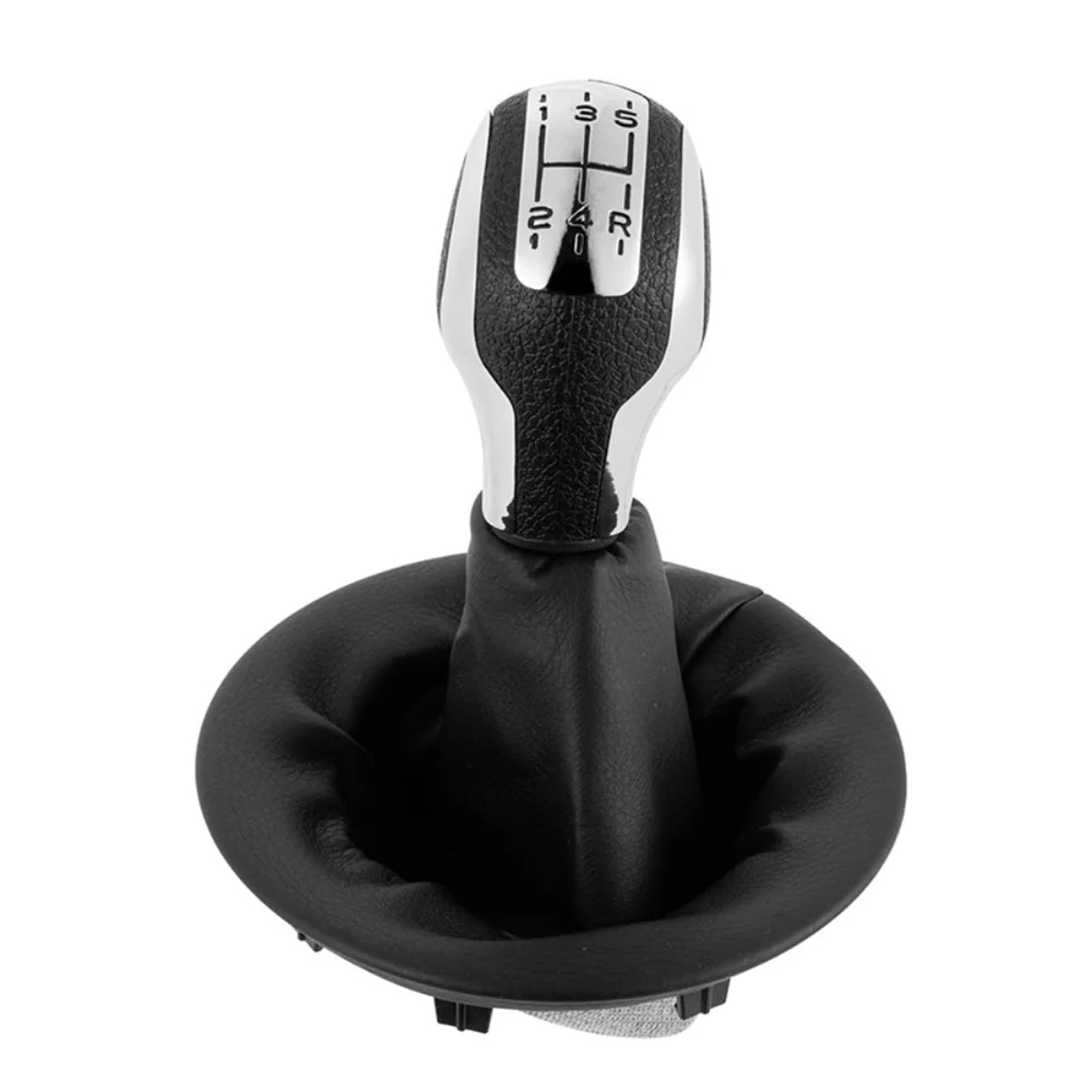 DWTNMEX Gear Shift Knob for Citroen for Berlingo III PU Leather 5 Speed Gear Shift Knob+Gaiter