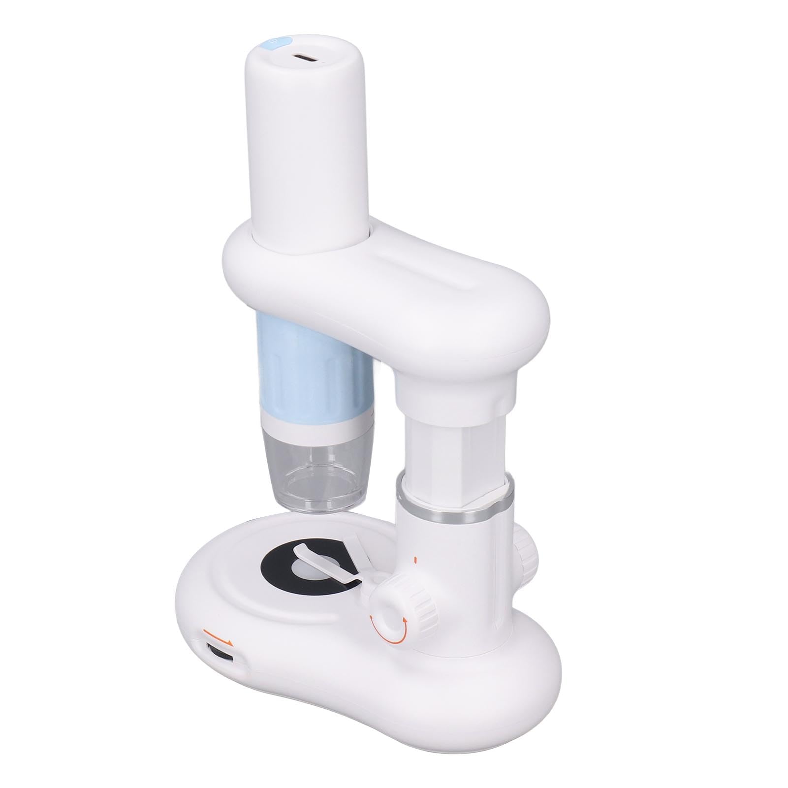 Cámara de Microscopio Digital Inalámbrica CM2, Microscopio WiFi Portátil de Mano con Aumento de 50X-1000X, Resolución de 1920x1080 para PC con Android, Batería de Larga Duración
