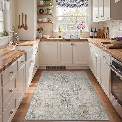 GENIMO Anti Fatigue Kitchen Mats for Floor 47"x71",Large Kitchen Rug