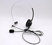 WishRing OP-4818 Black Over-Ear Wired Headset for Panasonic Cordless Phone with 2.5mm Jack