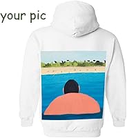 Vista 6 de Personalizado personalizado sudadera con capucha sudadera personalizada doble cara