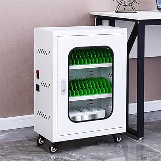 Mobile Phone Charging Cabinet - USB Charging Station for Phones & Tablets Multi-Port Rechargeable Storage Locker Fast Charging Solution for Home & Office,30slots