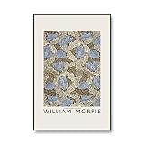 QAWY Affiche de fleur de fruit Vintage William Morris peinture sur toile sur des branches de saule impression murale Art sans cadre toile peinture A3 60x90 cm