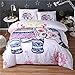 Produktbild Indische Böhmischer Elefant Bettwäsche-Set Bunter Elefant Mandala Bettbezug Mikrofaser ist bequem weich und langlebig Geeignet für Männer und Frauen (Elefant-E, 200 x 200cm)