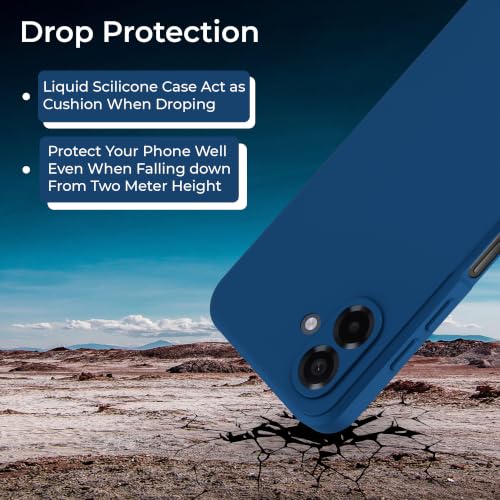 Image of A rtistque Back Cover Case for Samsung Galaxy M17e 5G / A07 / F70e / M07 / F07 / A07 5G | Premium Matte Cover | Camera Protection | Shockproof | Stylish Design Samsung Galaxy M17e Back Cover - Blue