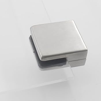 2 Soportes Ajustables Para Estante De Vidrio, Abrazadera Negra Para Vidrio De 8 12 Mm Soporte De Pared Para Bano Sala De Estar Y Cocina 87355818
