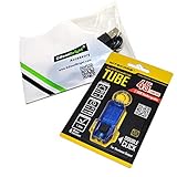 Nitecore TUBE (blue) 45 lumen USB rechargeable keychain light and EdisonBright brand USB charging cable product bundle