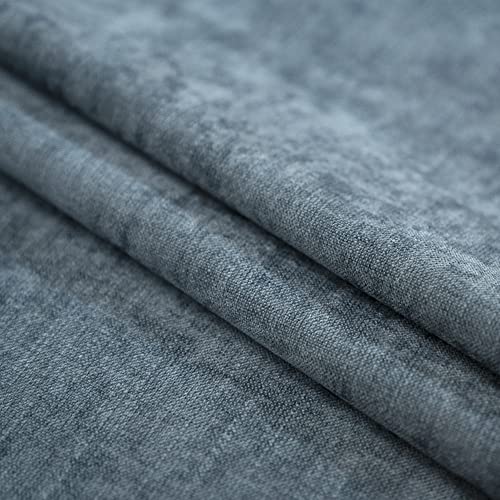 Osvino Chenille Bed Runner Solid Breathable Modern Bedding Scarf Protection For Bedroom Hotel, Blue 260X50Cm For 200Cm Bed #TOP5