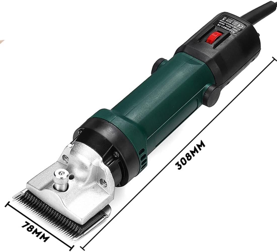 Cortapelos eléctricos para Caballos, Tijeras equinas eléctricas de 690 W con Ajuste de 6 velocidades, tensión de Hoja Ajustable, Recortadora equina de Pelo de Caballo 2400r/min para Mascotas, Abrigos