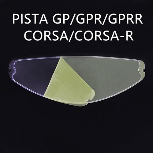 BSTOP Helmet Shield Visor Anti Fog Film for AGV PISTA, CORSA R Visera Casco Moto (Anti fog film)