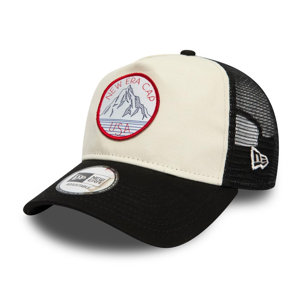 New Era Ne Washed 940 AF Trucker Sfbp Gorra, Unisex Adulto, White, Única