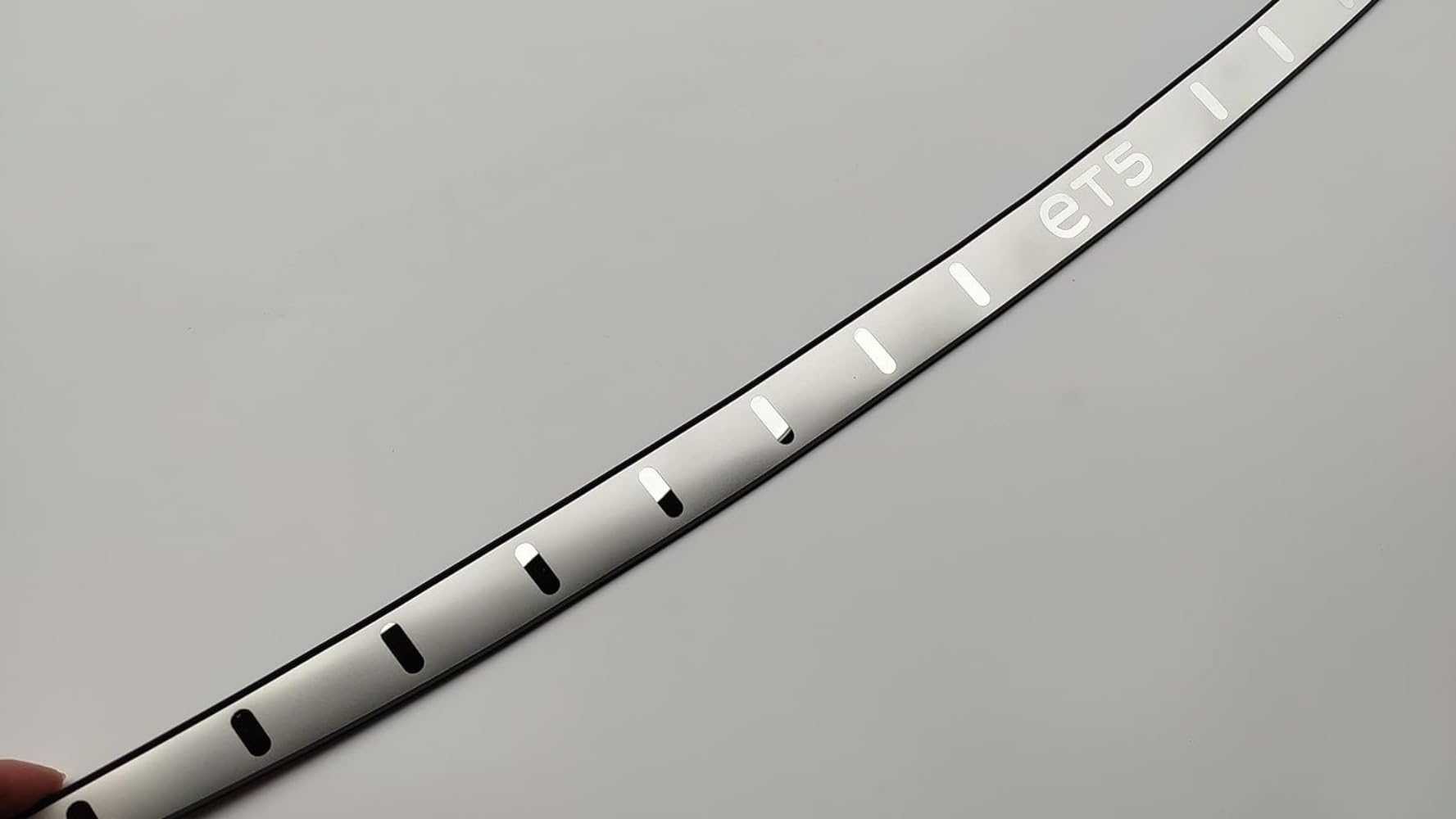 APEXRA Heckstoßstange Schutz Für NIO ET7 - Edelstahl Heckklappenschutz 2021-2023