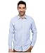 Calvin Klein Men's Cool Tech Tonal Ombre Check Long Sleeve Woven Shirt