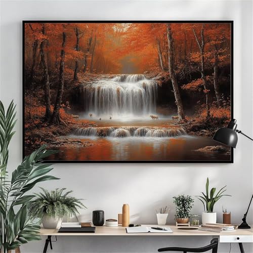 Diamond Painting Adulte Lion 50x70cm - Kit Complet DIY Broderie Diamant