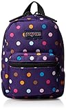 JanSport Unisex Lil' Break Purple Spot-O-Rama Backpack
