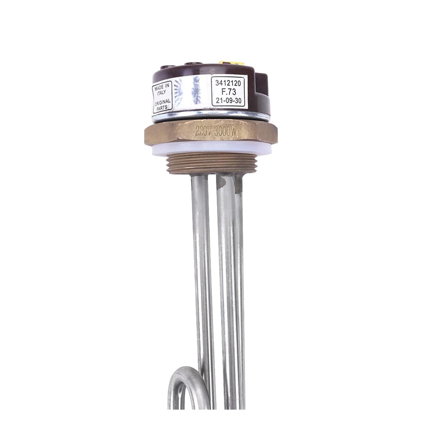 Elemento riscaldante con filettatura DN32 220V 3KW con termostato SUS304