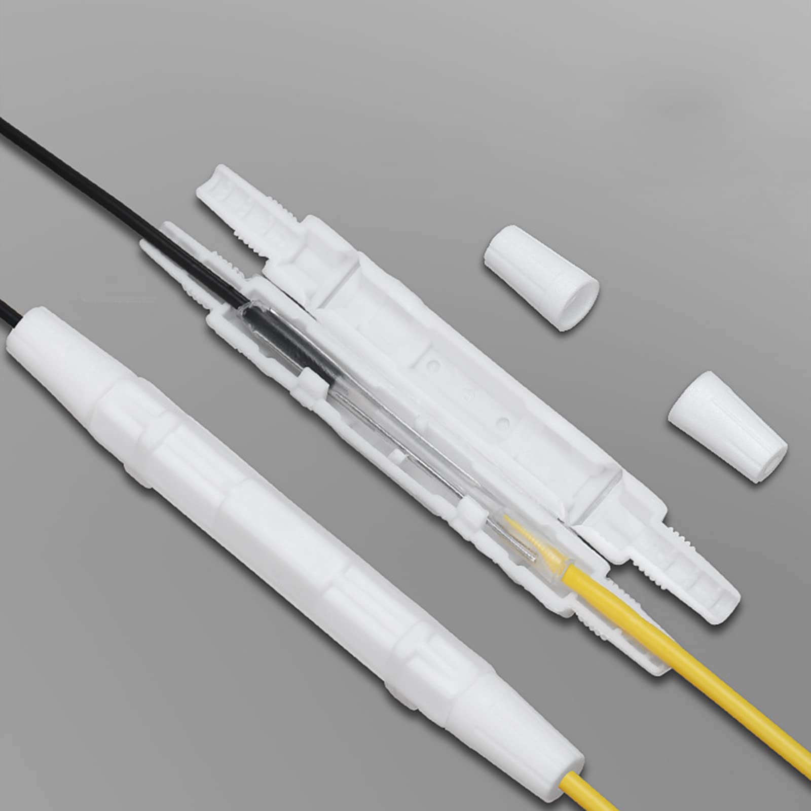Schrumpfhülsen für 45 mm / 60 mm FTTH Schrumpfschlauch, Spleißhülsenschutz, Ftth Faserwerkzeug-Set, 100 Stück