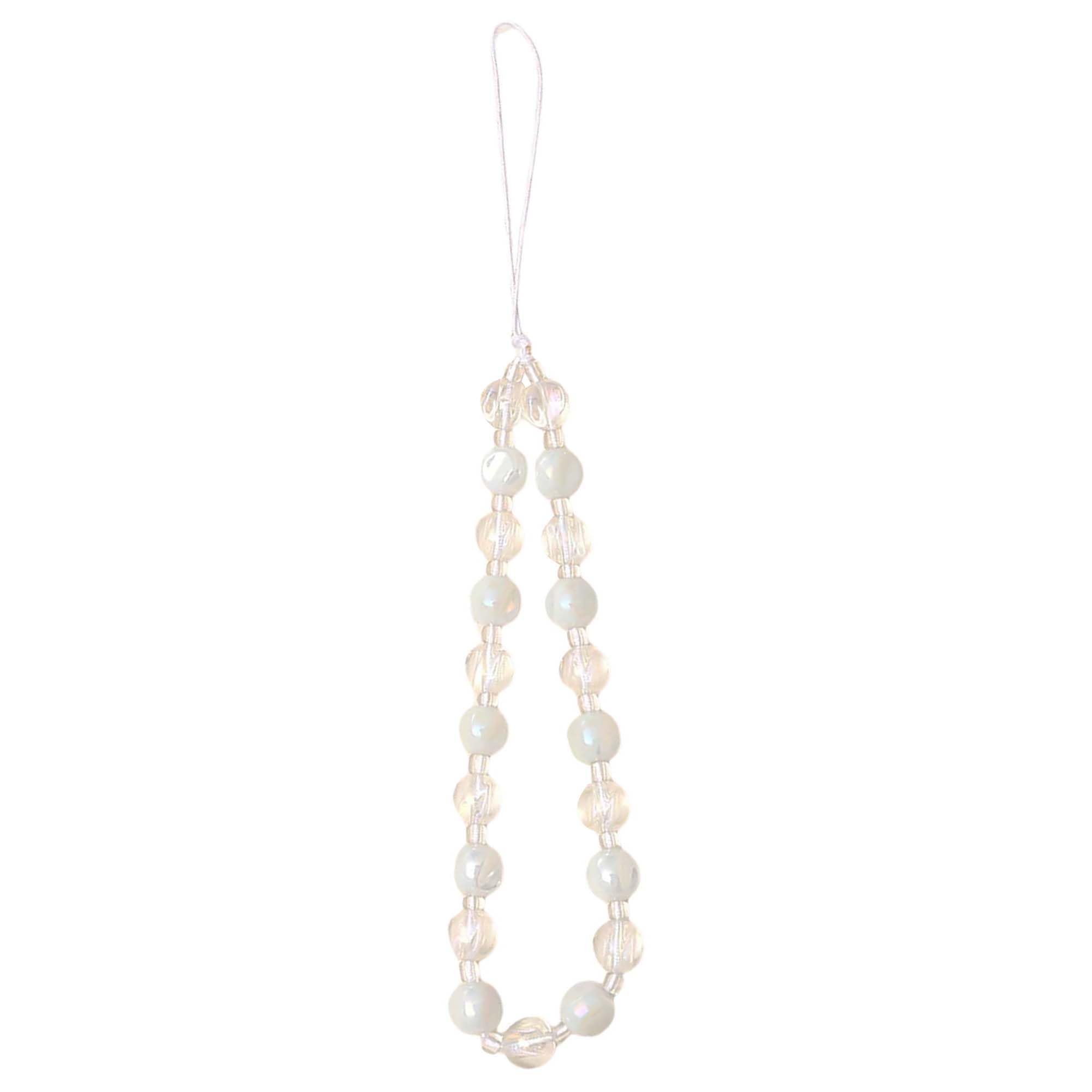 Staqlo Crystal Beads Phone Charm, Cute Beaded MobilePhone Strap, Short CellPhone Chain, Elegant Phone Pendant, Keychain for Camera Strap, Purse and Bag Accessories xsj-3