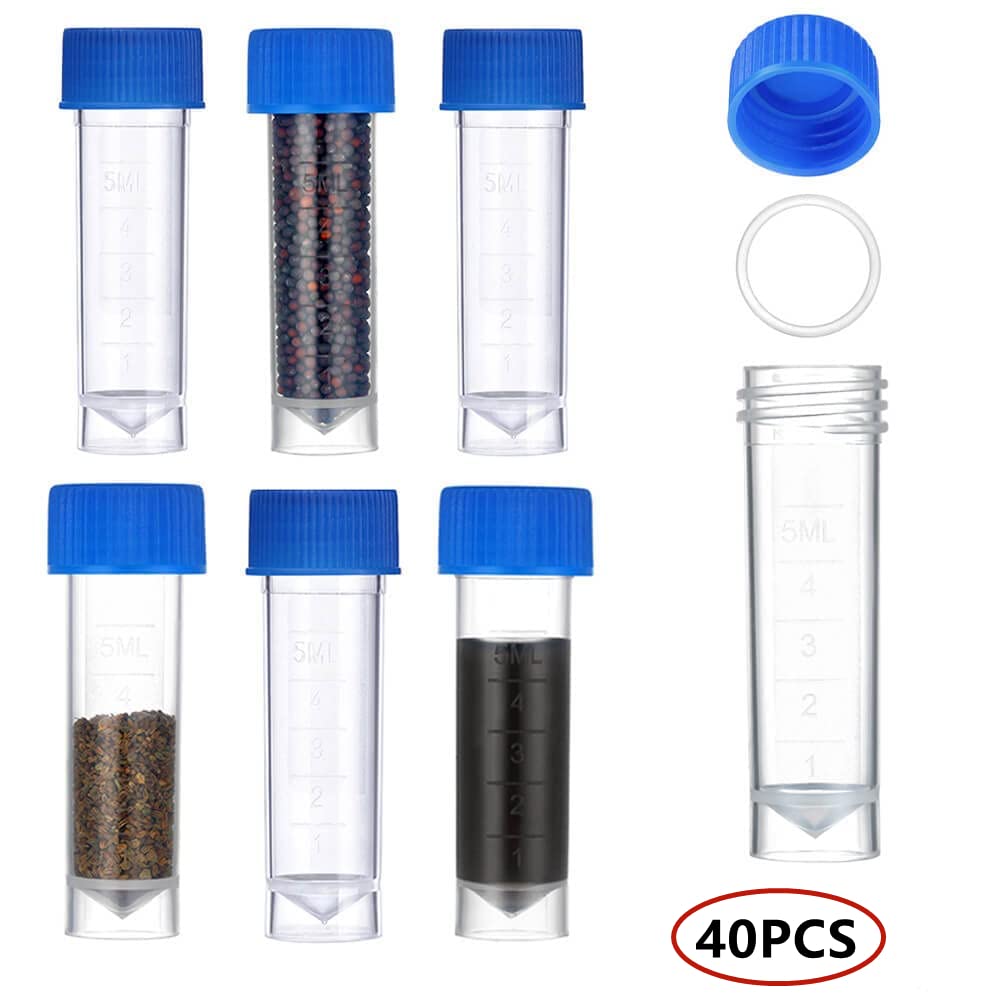 HUAZIZ 40 stuks reageerbuisjes, 10 ml