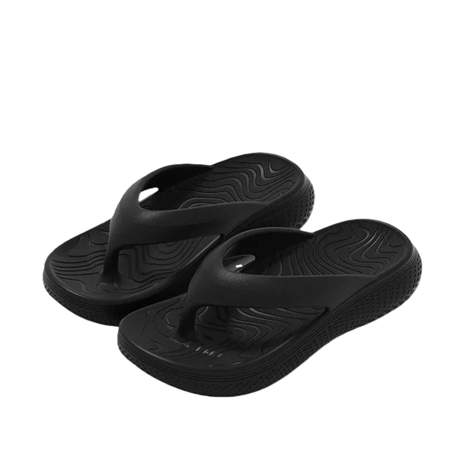 Gyios Summer Slippers Thick-soled Sandals, Soft-soled For Male And Female Couples, Home Bathroom Outdoor Casual Versatile Flip-flops