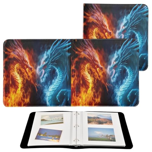 Álbum de Fotos Scrapbook Autoadhesivo FLildon PU Leather 40 Páginas 11.8 x 11.2 pulgadas miniatura 2