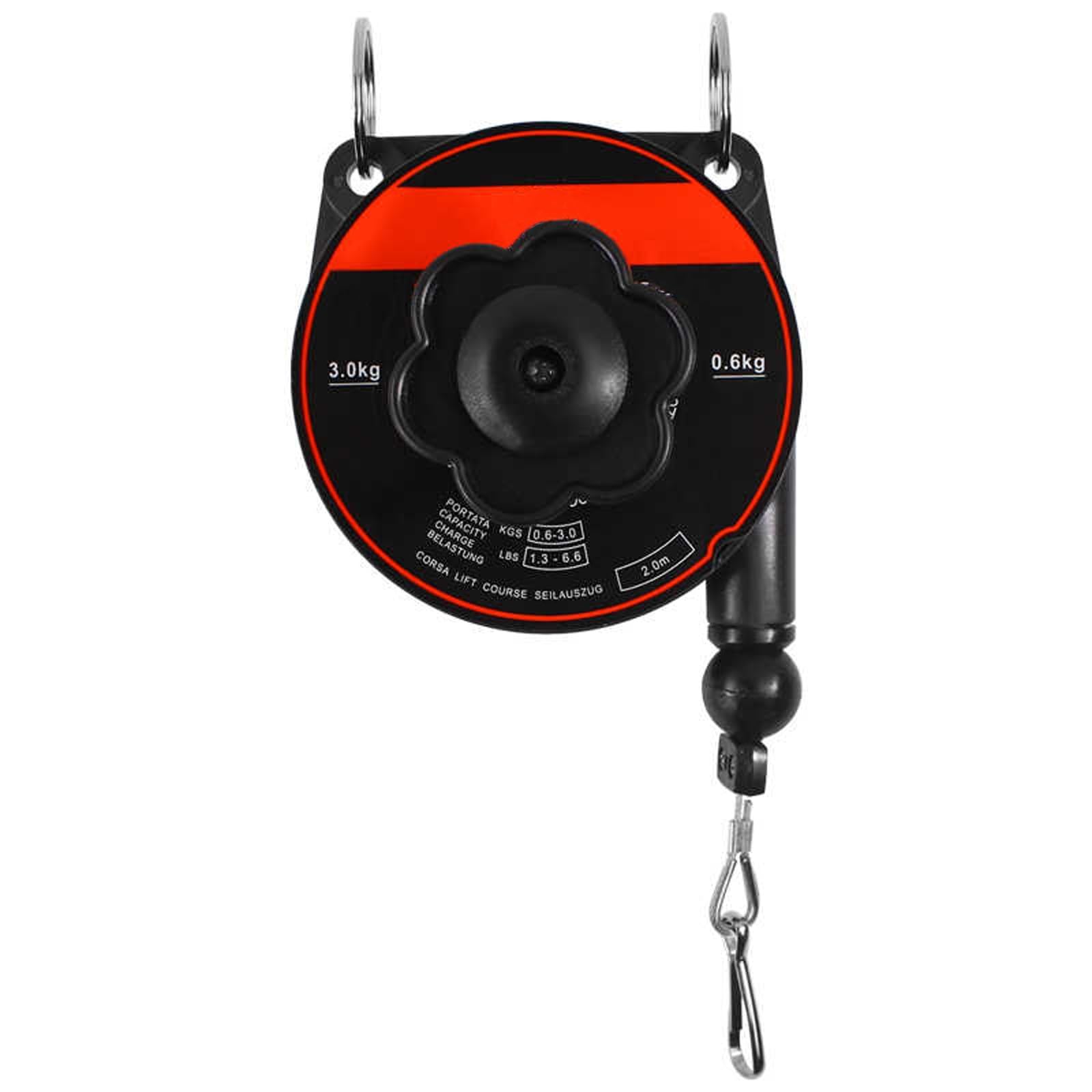 1pc Adjustable Retractable Spring Balancer for Tools - for Assembly Lines, Automotive Processing, and Parts Welding(0.6-3.0kg)