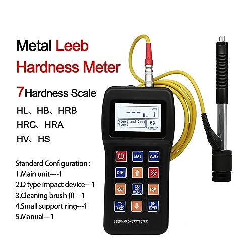 Testeur de dureté Leeb numérique portable pour métaux et acier - 2