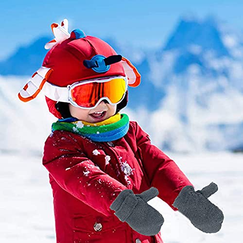 image for YMYDYFC Baby Toddler Mittens Boys Girls Winter Outdoor Gloves Kids Eas